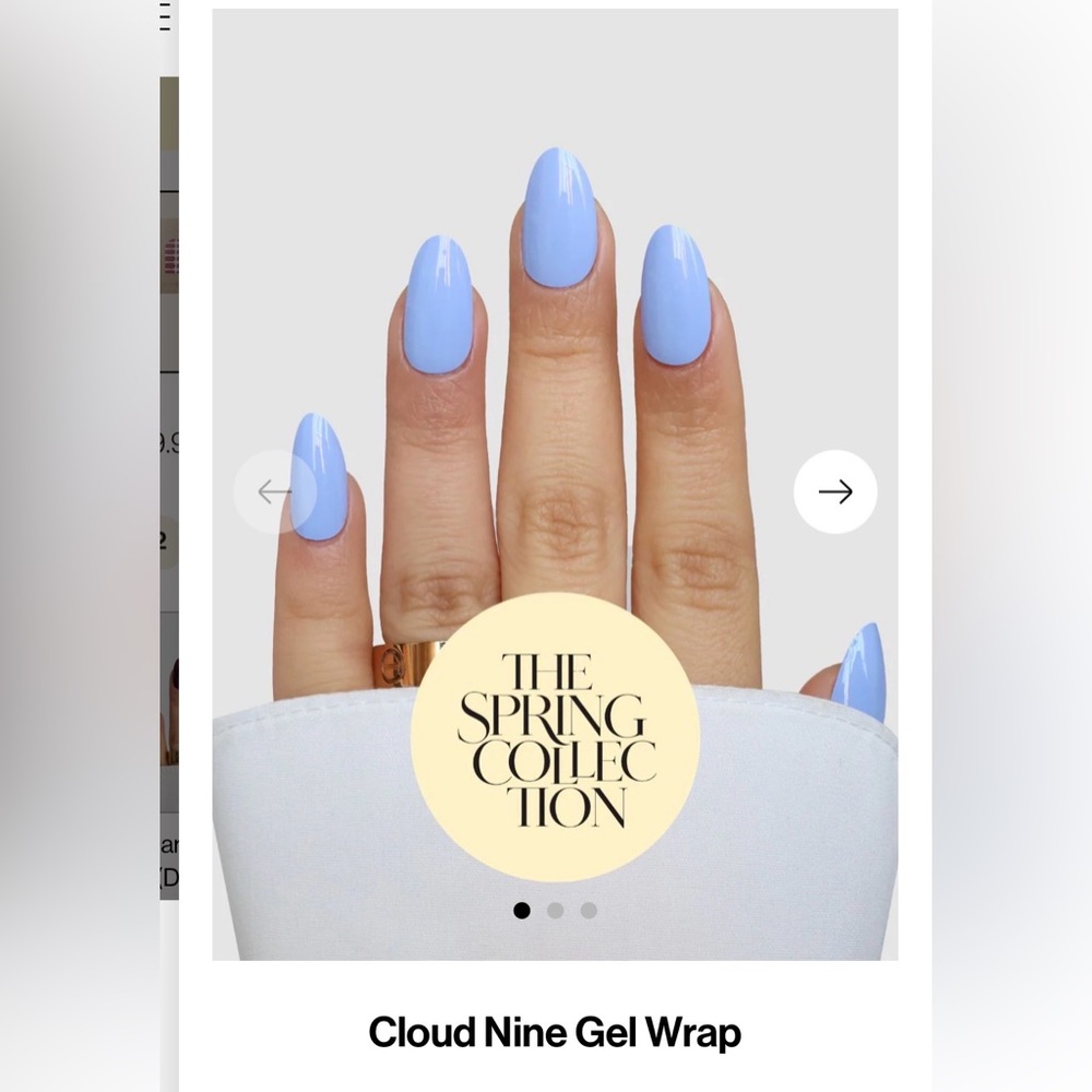 NEW SASSY SAINTS GEL NAIL WRAPS Nonsmoking pet free home cloud nine
